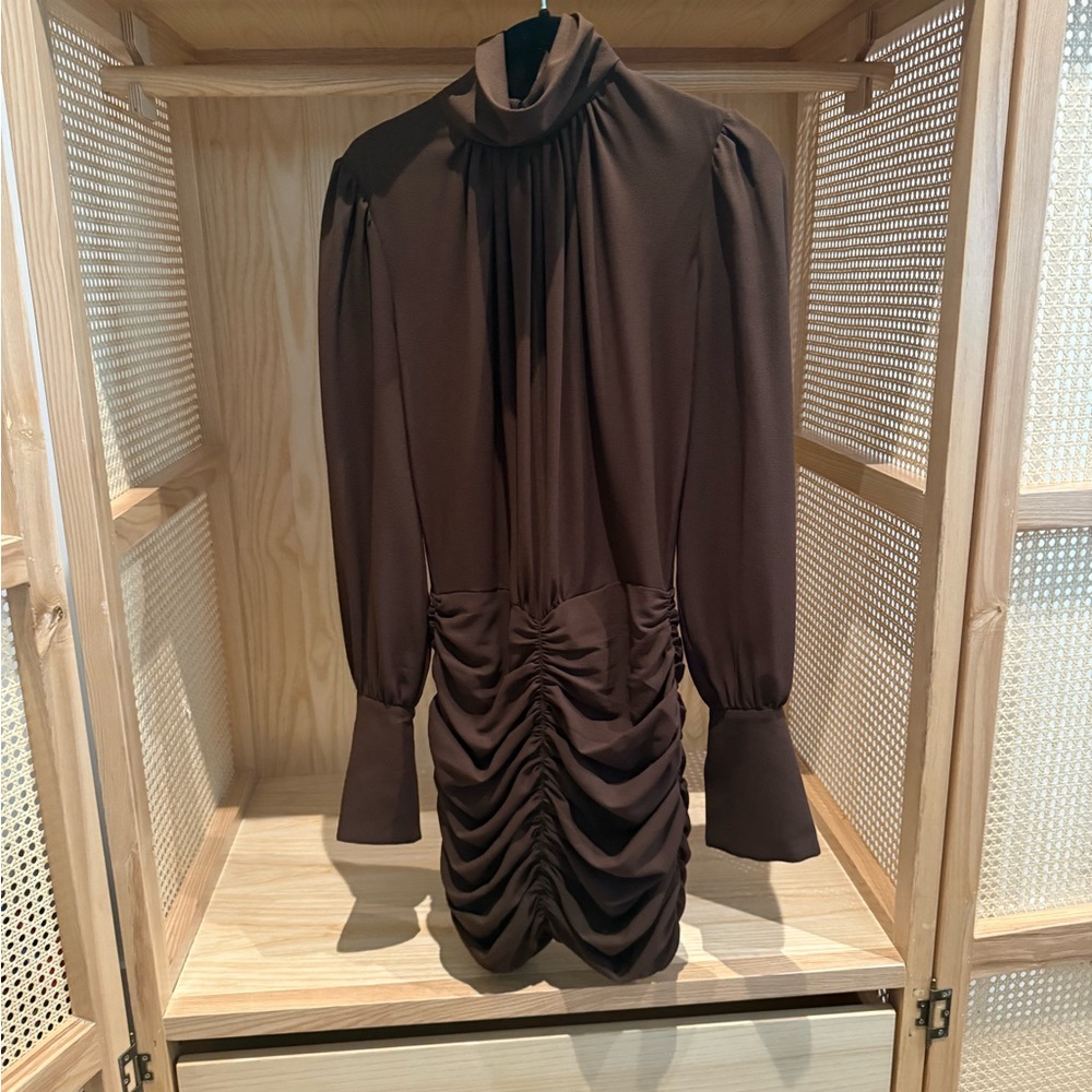 Ronny Kobo Yebba Dress in Brown size XS